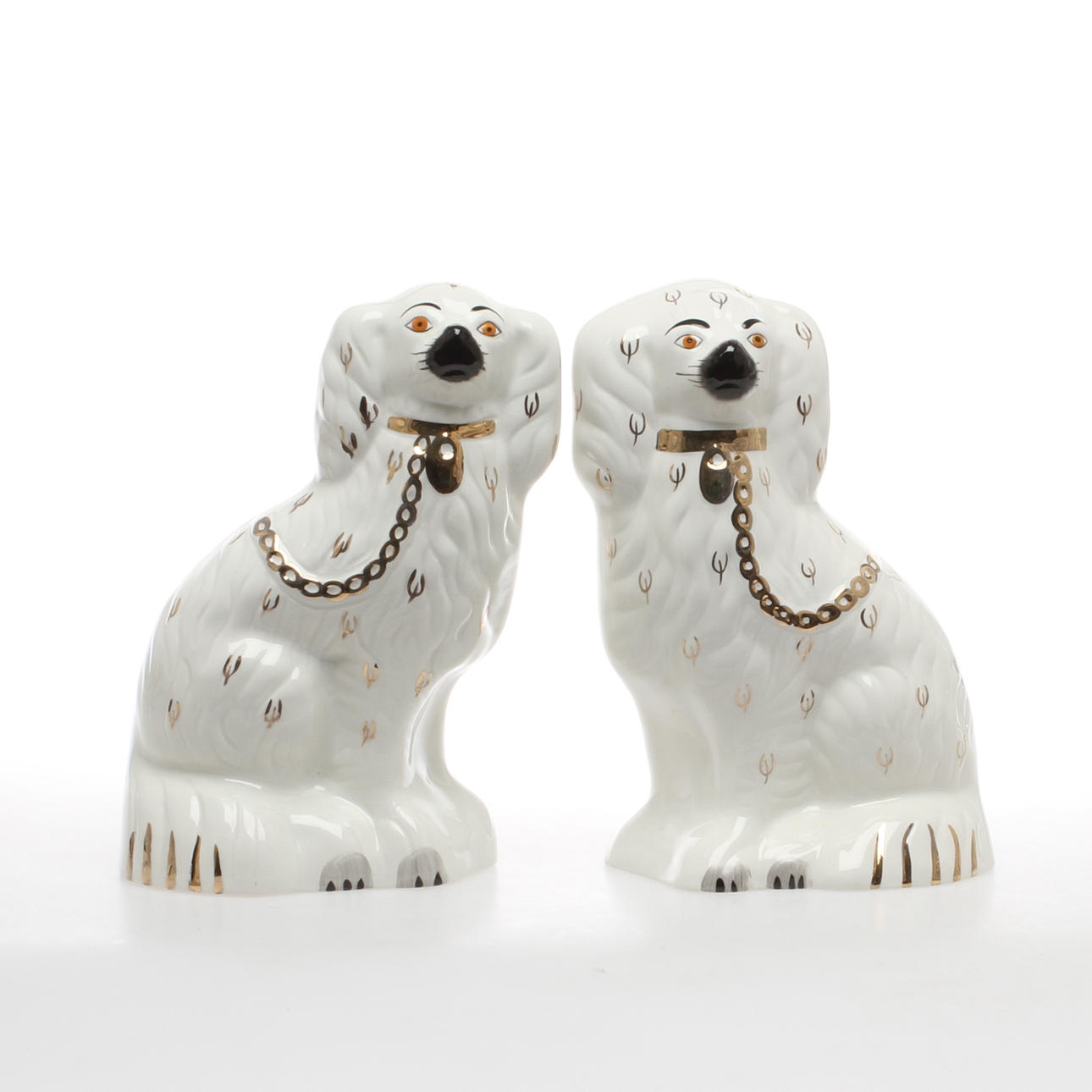 FÖNSTERHUNDAR, 1 par, keramik, Beswick England.