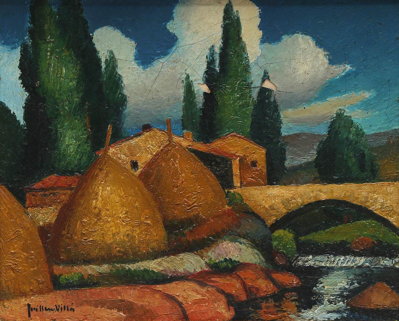 GUILLEM VILLÀ BASSOLS. Landscape.