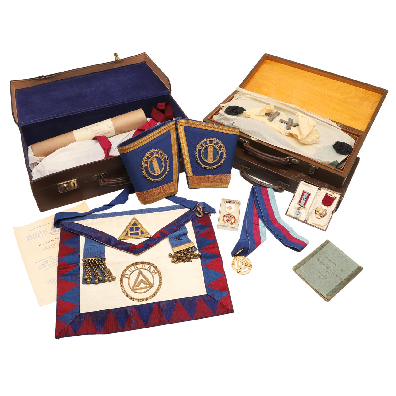 MASONIC MEDALS & REGALIA.