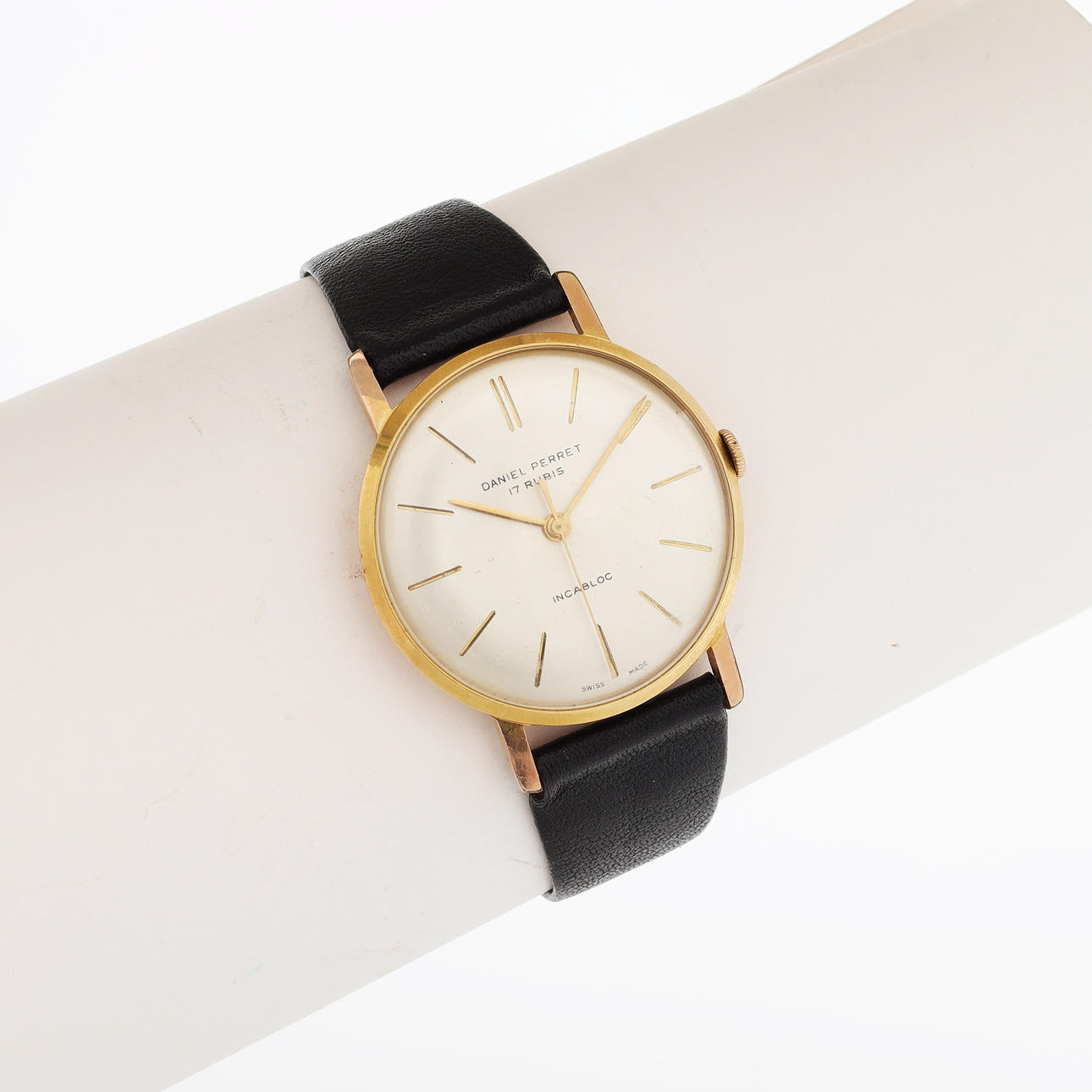 ARMBÅNDSUR, Daniel Perret, Incabloc, Schweiz.