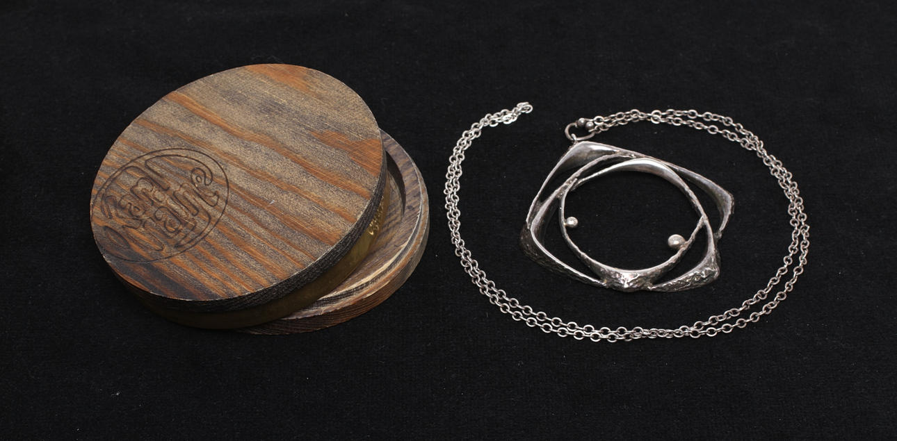 HALSBAND, silver, Karl Laine Finland 1974.