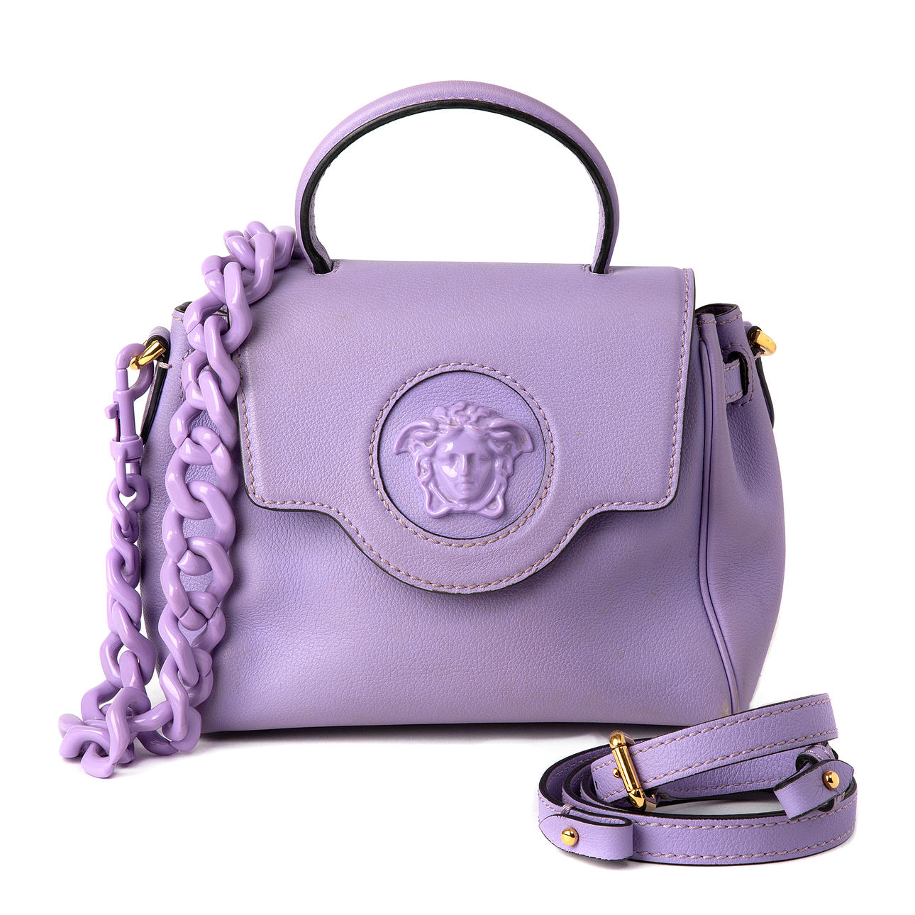 VERSACE. Laukku, ”Medusa”, nahka.