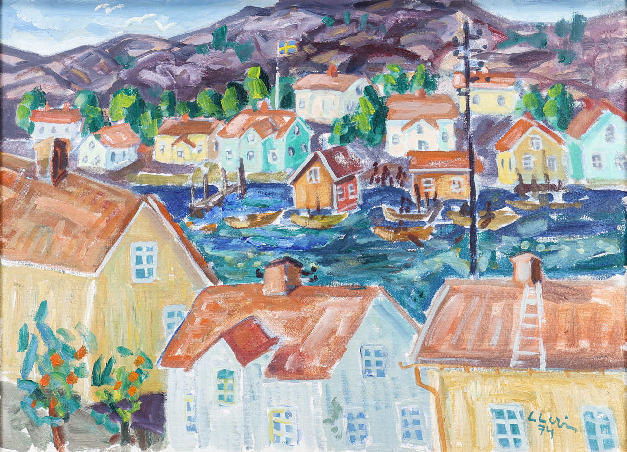 LARS LERIN. „Hamburgsund I“.