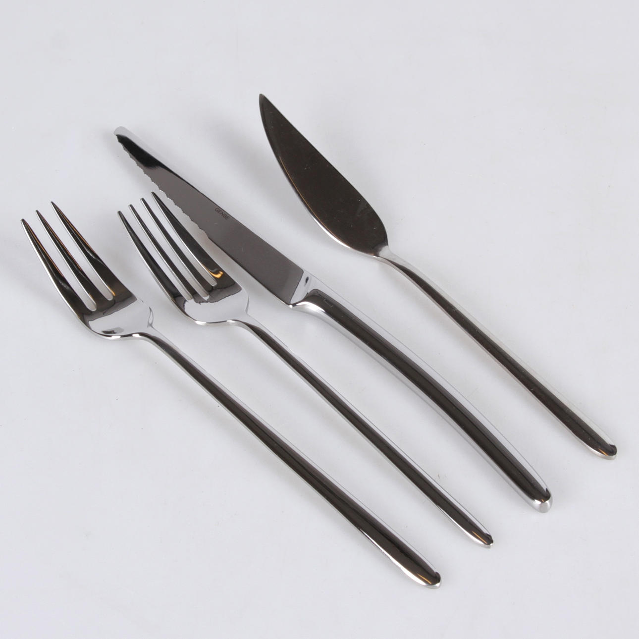 BESTICKSUPPSÄTTNING, 24 delar, rostfritt, "Alaska", Gense, samtida.