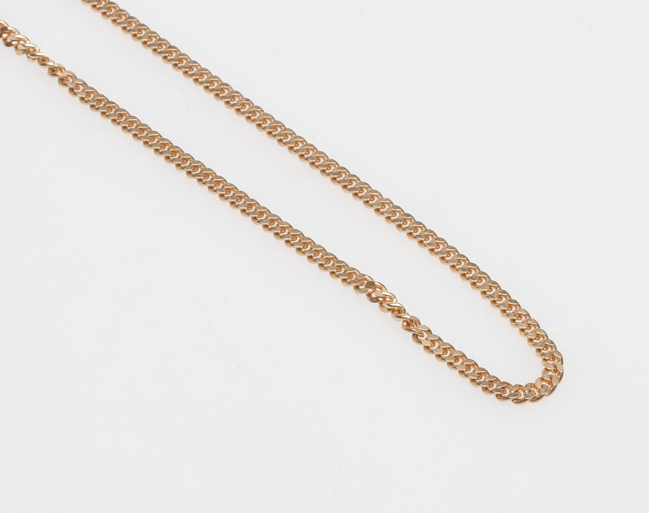 HALSKEDJA PANSAR, 18k guld, vikt ca 22 gr.