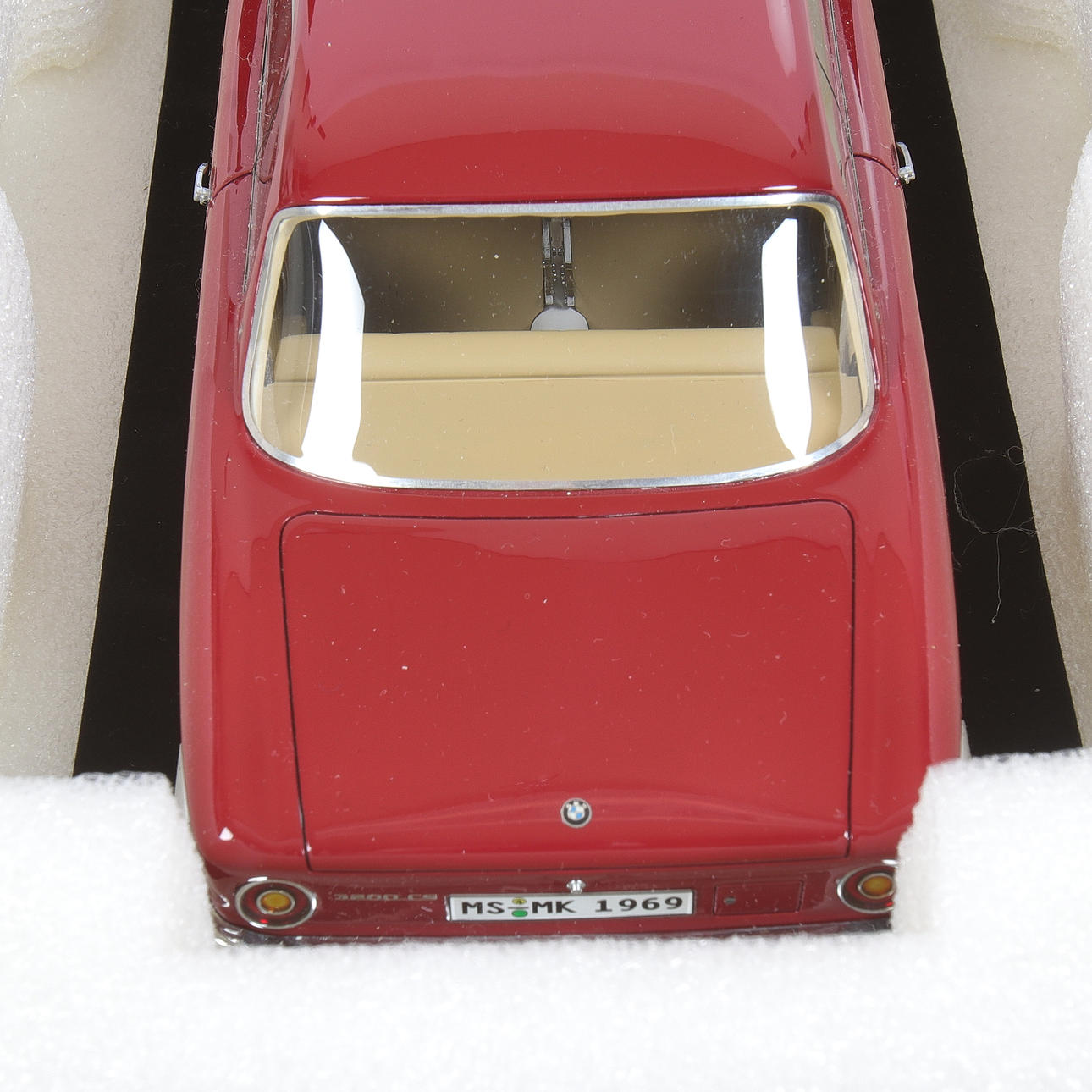 MODEL CAR, metal/resin, BMW 3200CS Bertone Coupe, NEO, scale 1:18