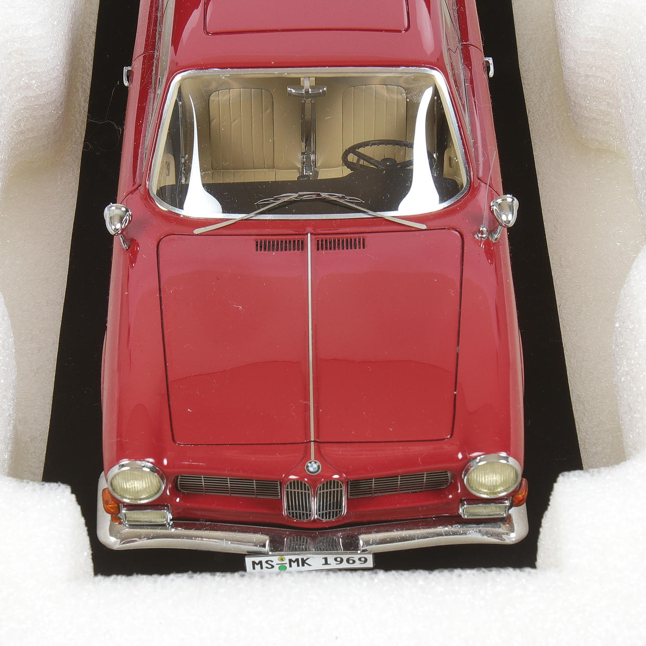 MODEL CAR, metal/resin, BMW 3200CS Bertone Coupe, NEO, scale 1:18