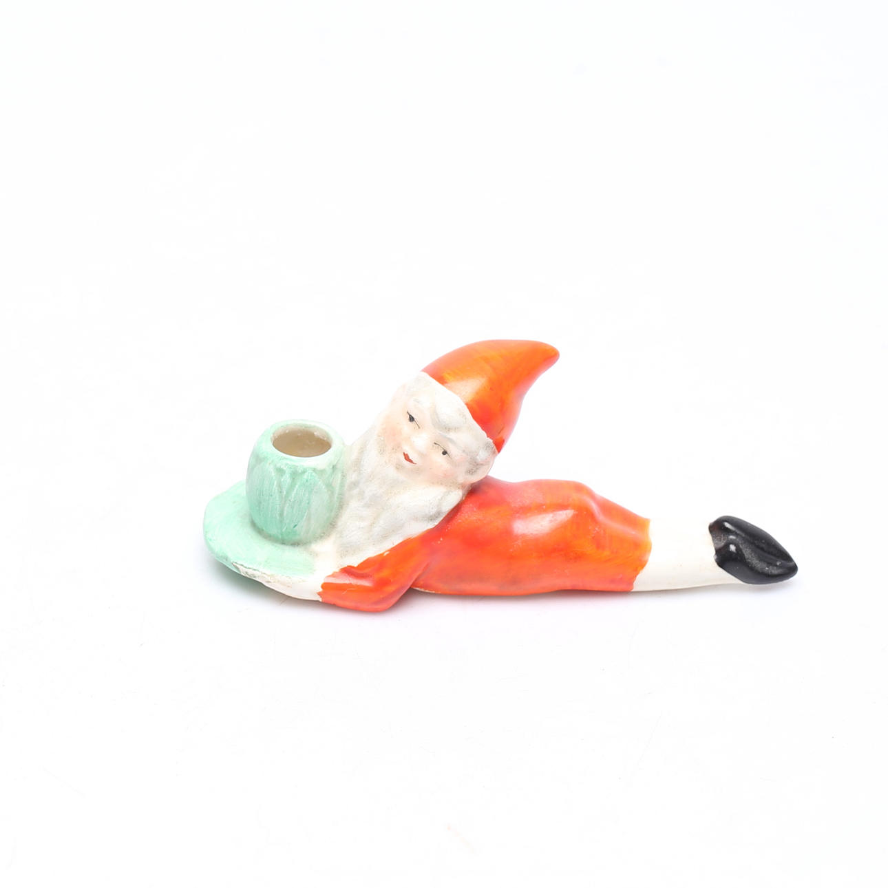 A ceramic tomte/candlestick, Goebel, 1950's.