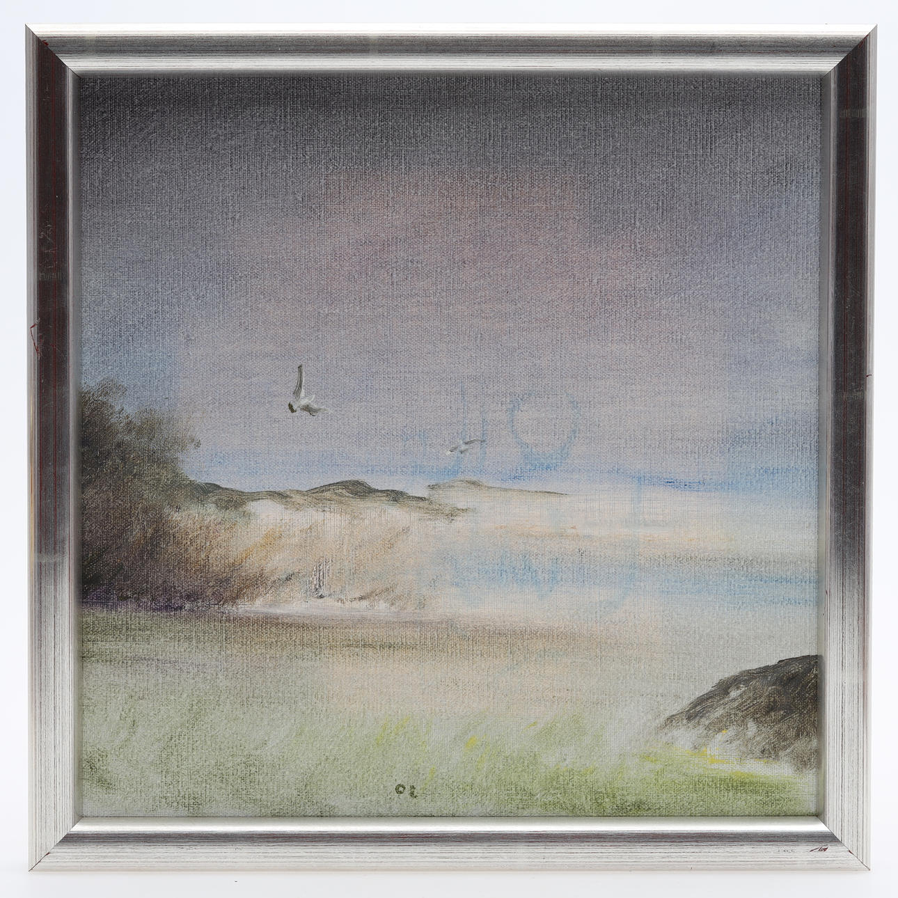 OLLE LINDGREN. ÓLEO SOBRE LIENZO, firmado.