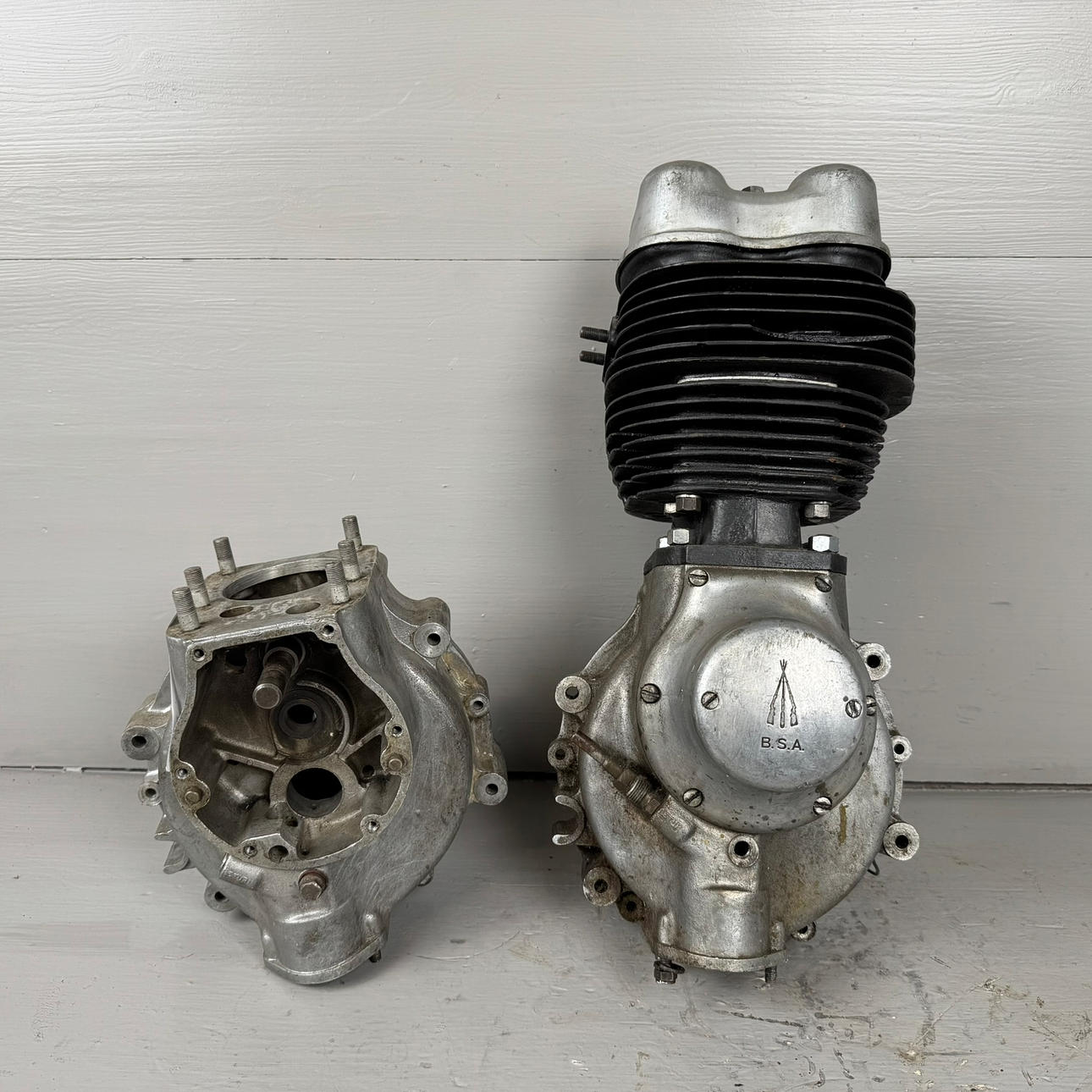 BSA, motor, etc., modelo c11, 1953, Inglaterra.