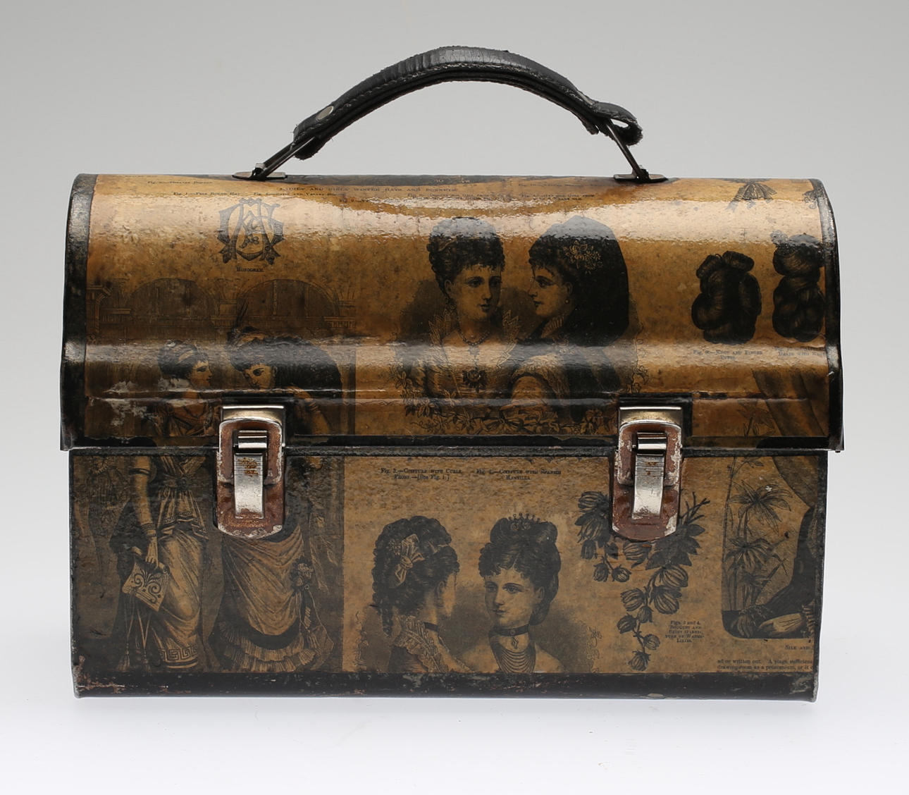 SKOLVÄSKA, troligen engelsk, 1800/1900-tal.