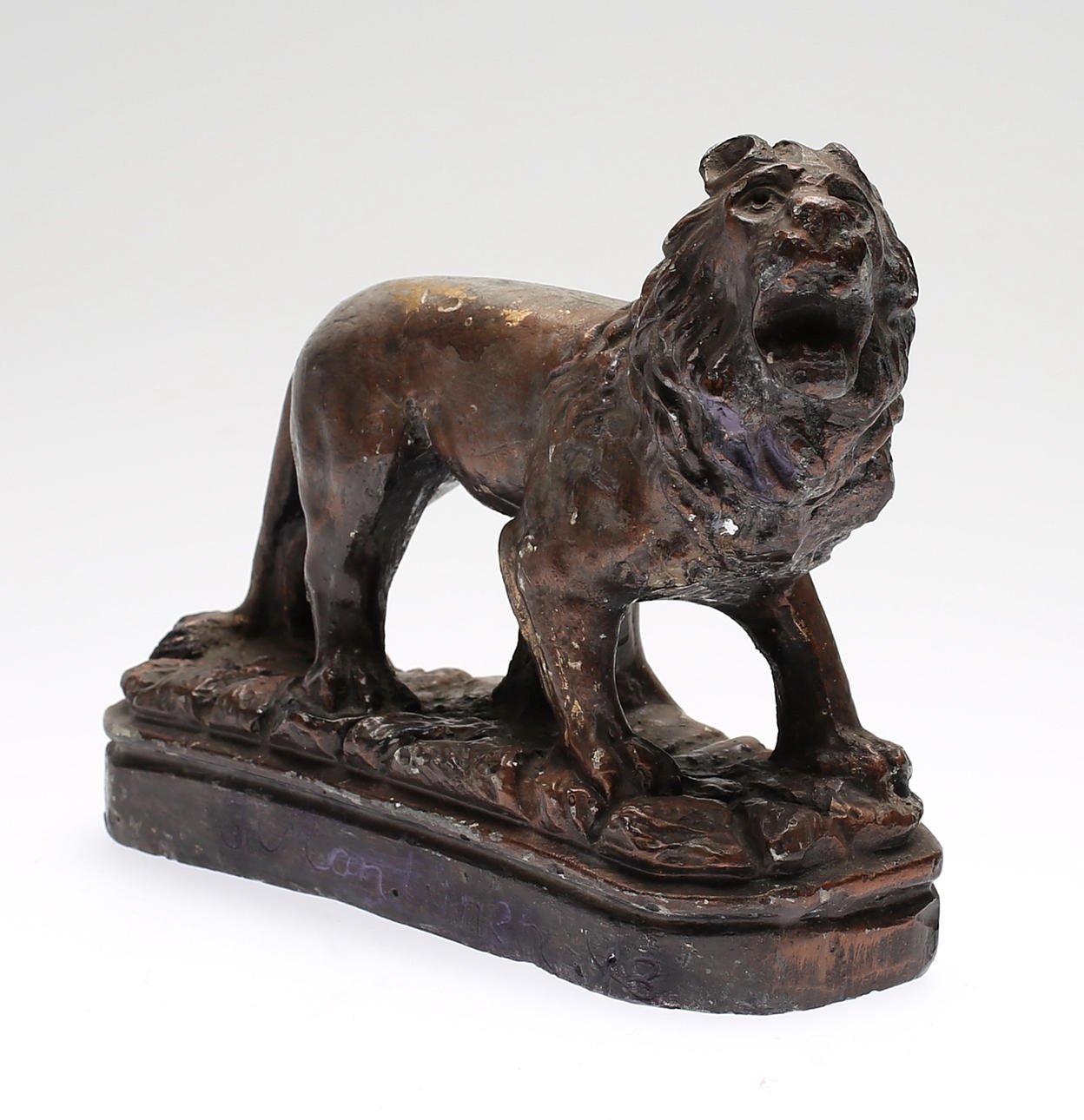 JUSSI MÄNTYNEN. Skulptur, gips, signerad, daterad 1948.