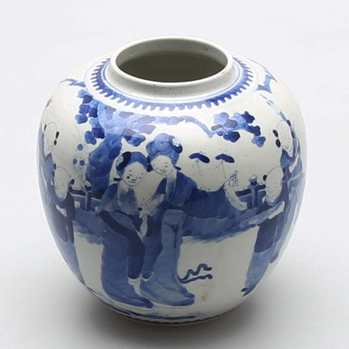 BOJAN, porslin, Kina, sen Qing-dynasti, omkring 1900.