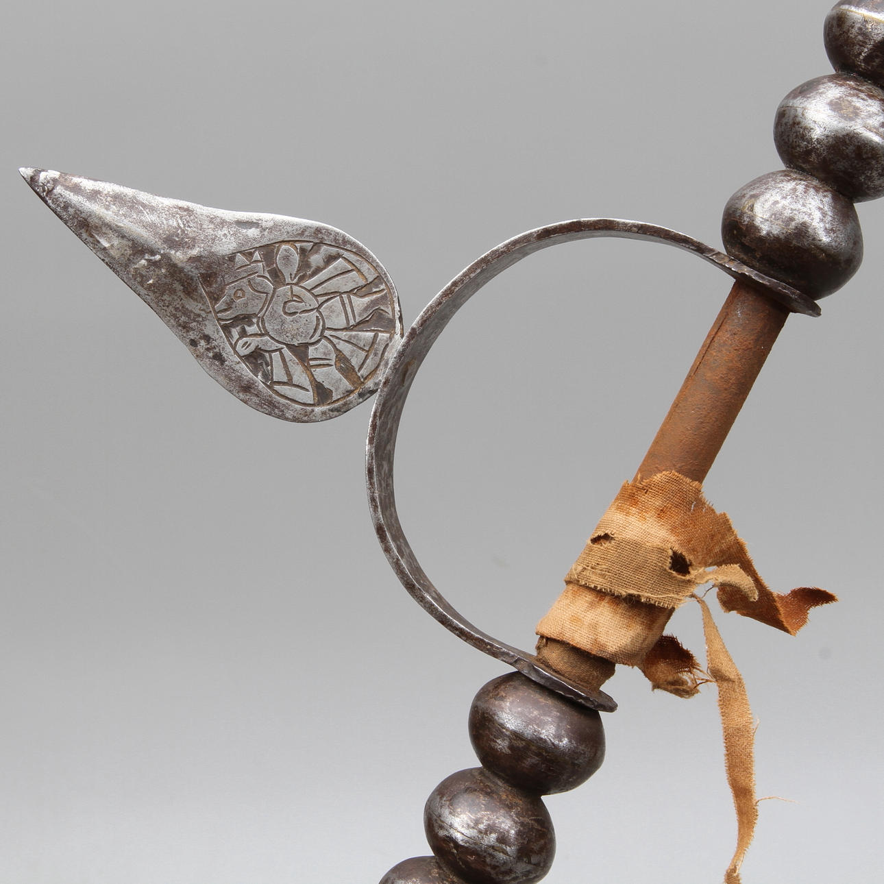 PARER DAGGER, so-called saintie, Indian, 19th century.