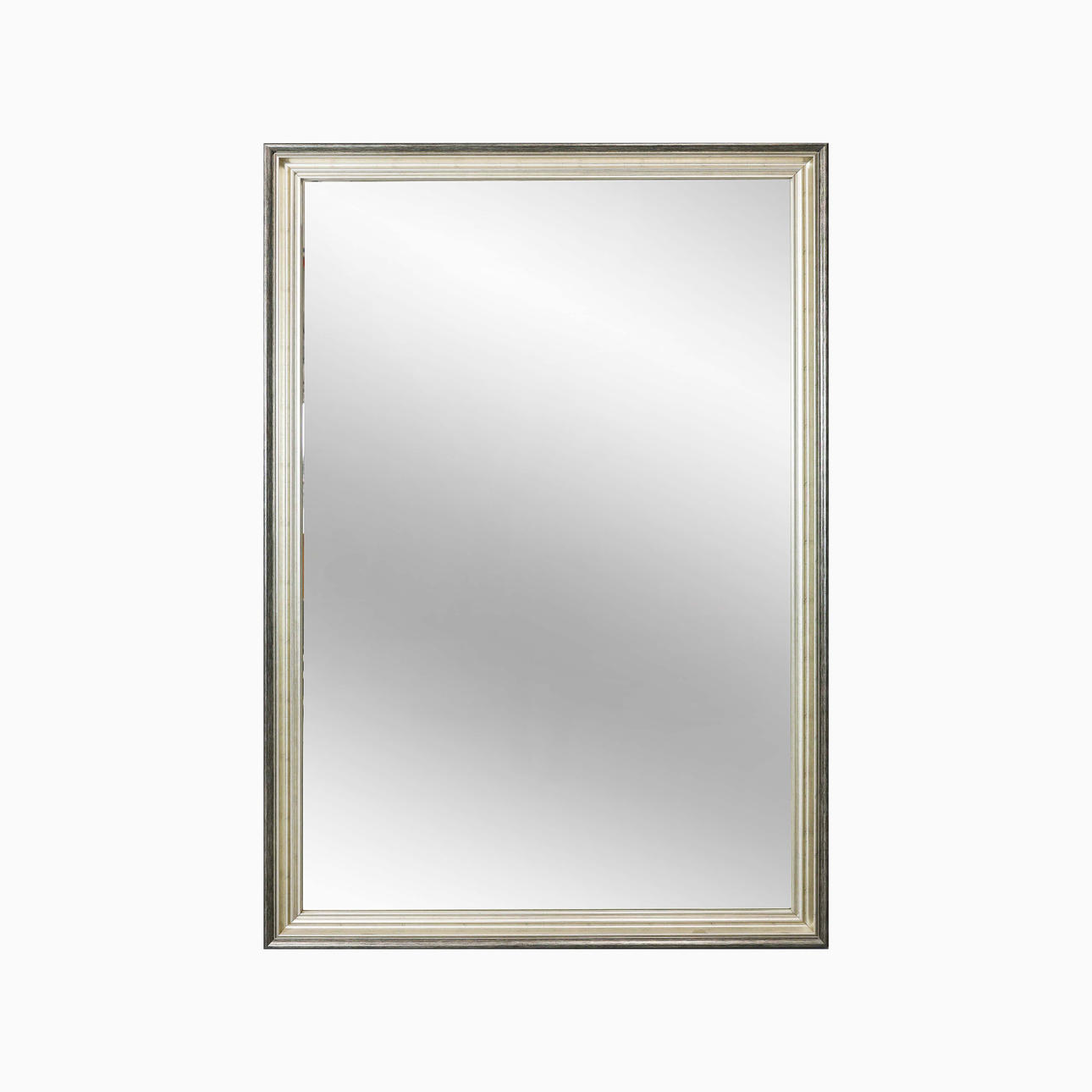 ESPEJO DE PARED, MARCO PLATEADO.