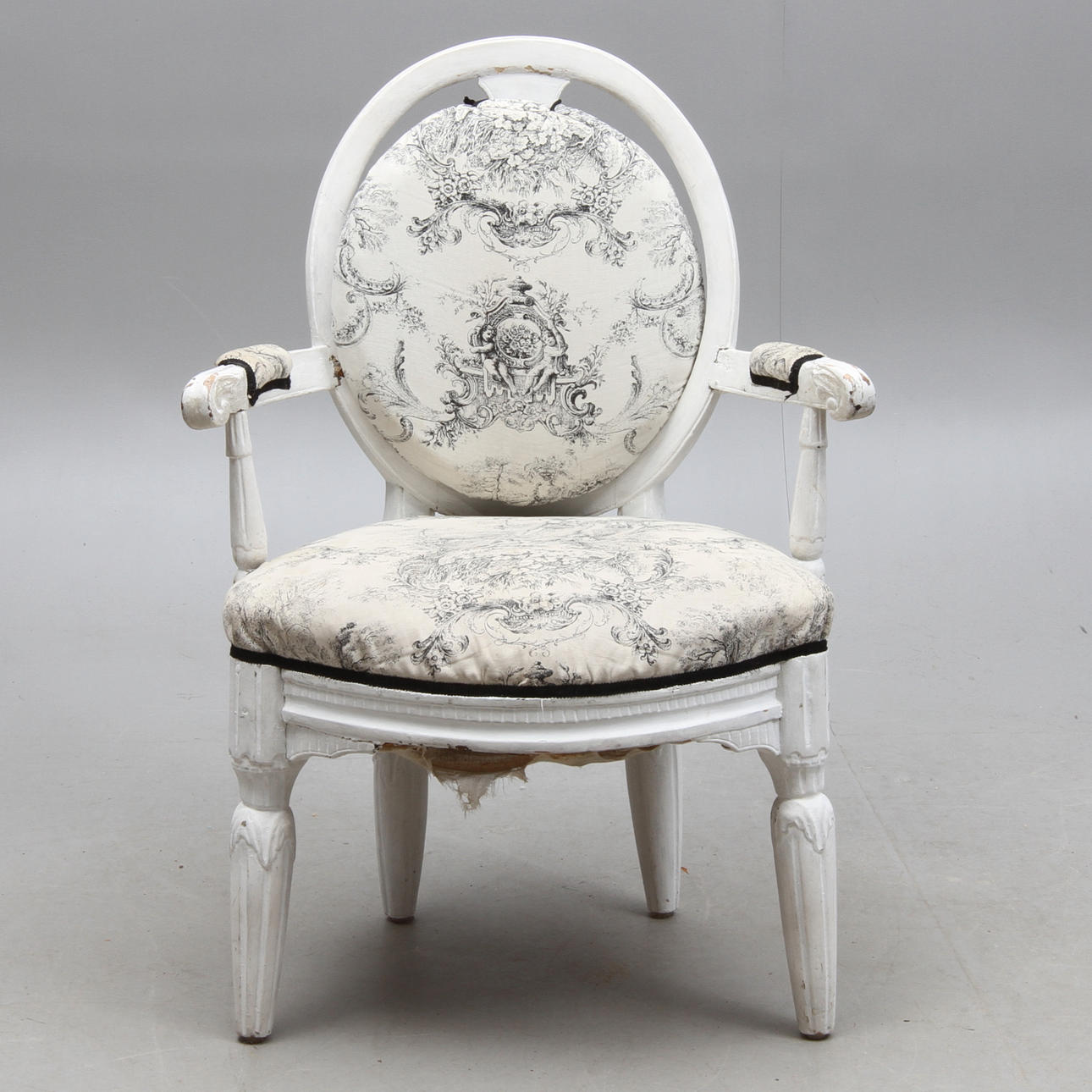 KARMSTOL, Louis XVI, Frankrike, 1700-tal.