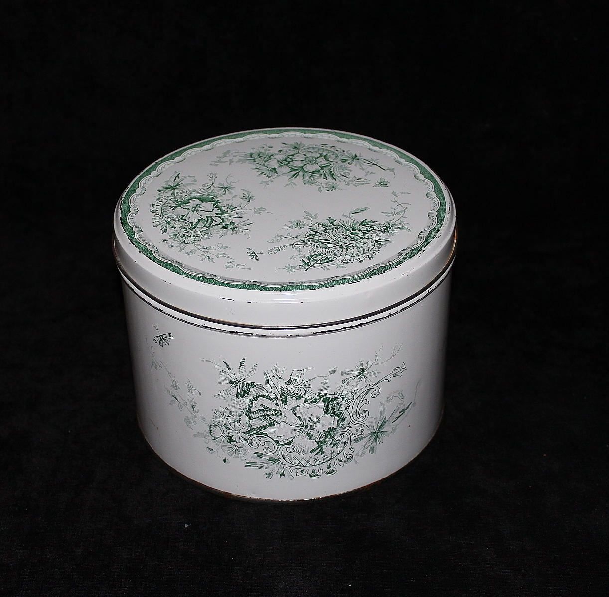 KAKBURK, plåt, Gröna Anna, tillverkad för Rörstrand AB.