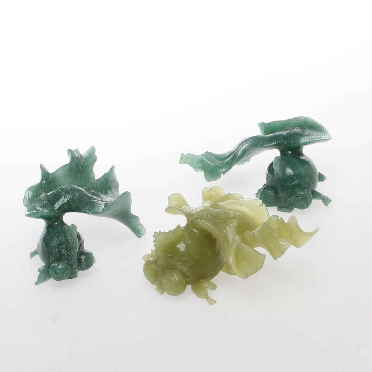 FIGURINER samt SKÅL, 5 st, bl a sten, Kina.