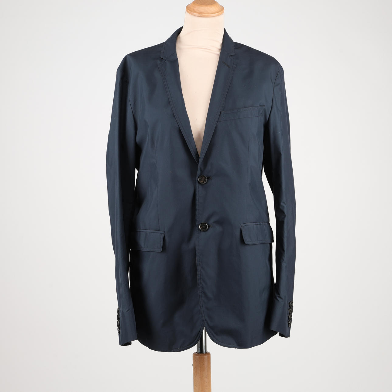 BURBERRY Kavaj, modal/polyester/ull, stl 48.