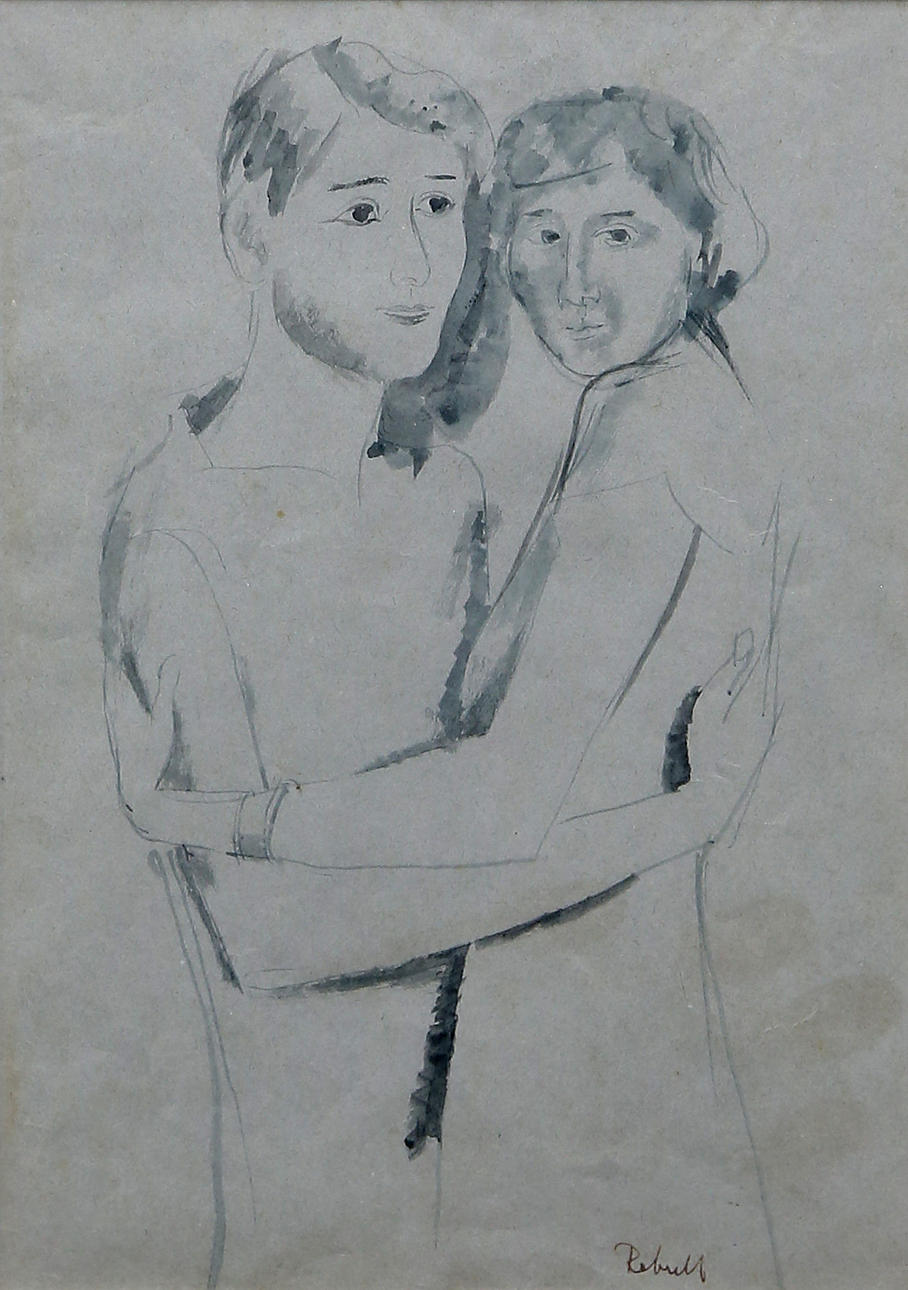 JOAN REBULL. "Pareja".