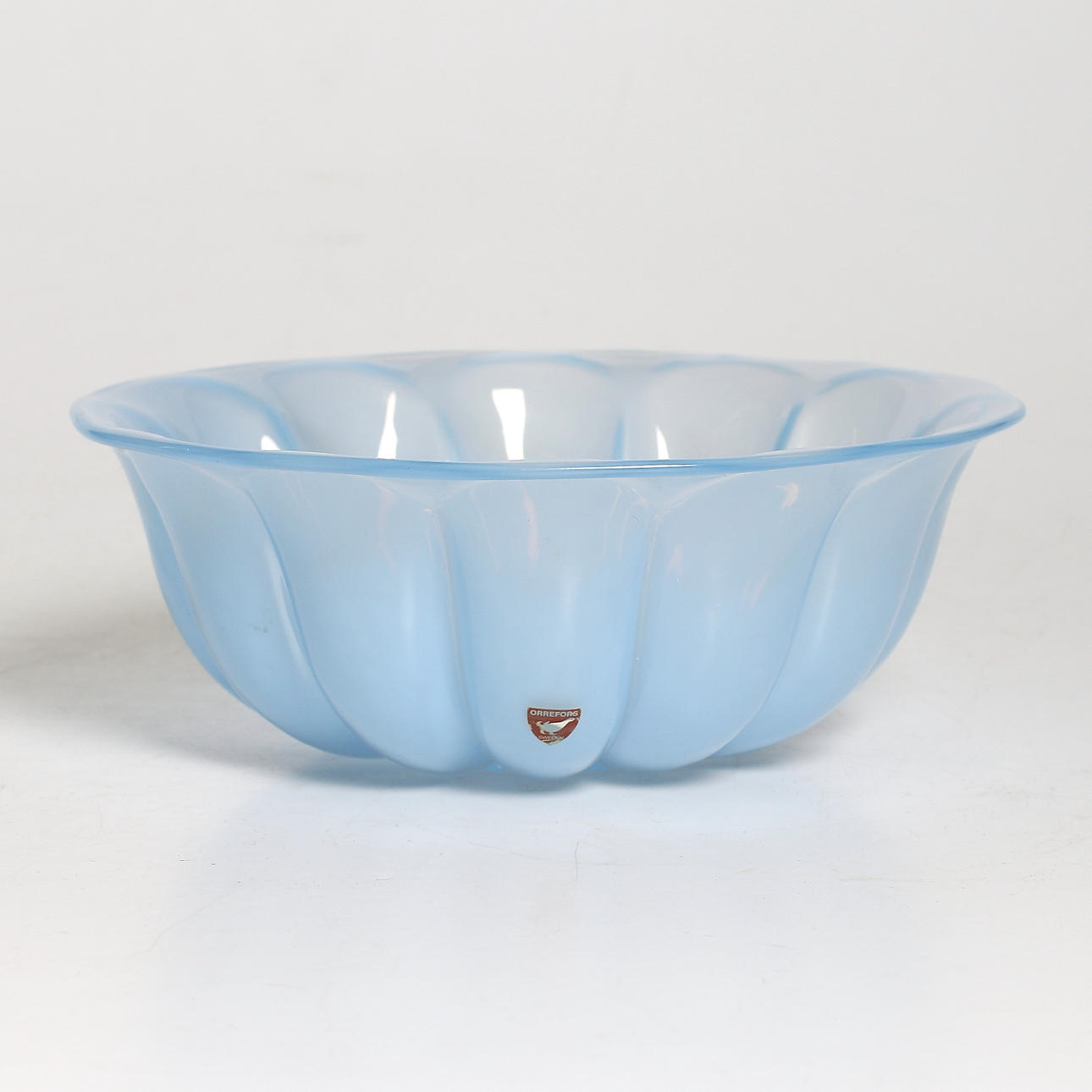 SKÅL, glas, Gunnar Cyrén, signerad, Orrefors, 1900-tal.