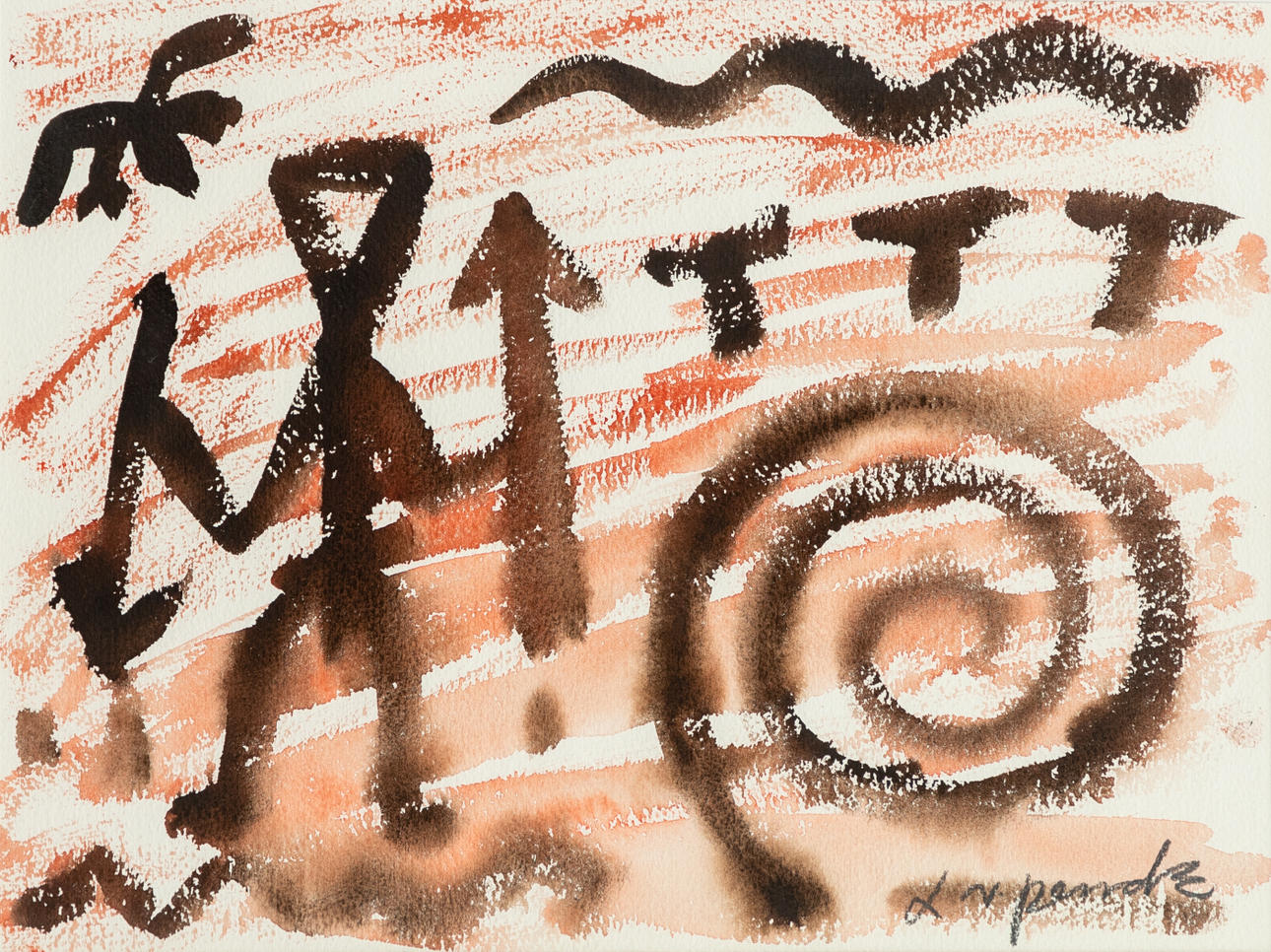 A. R. PENCK (1939-2017). nimetön.