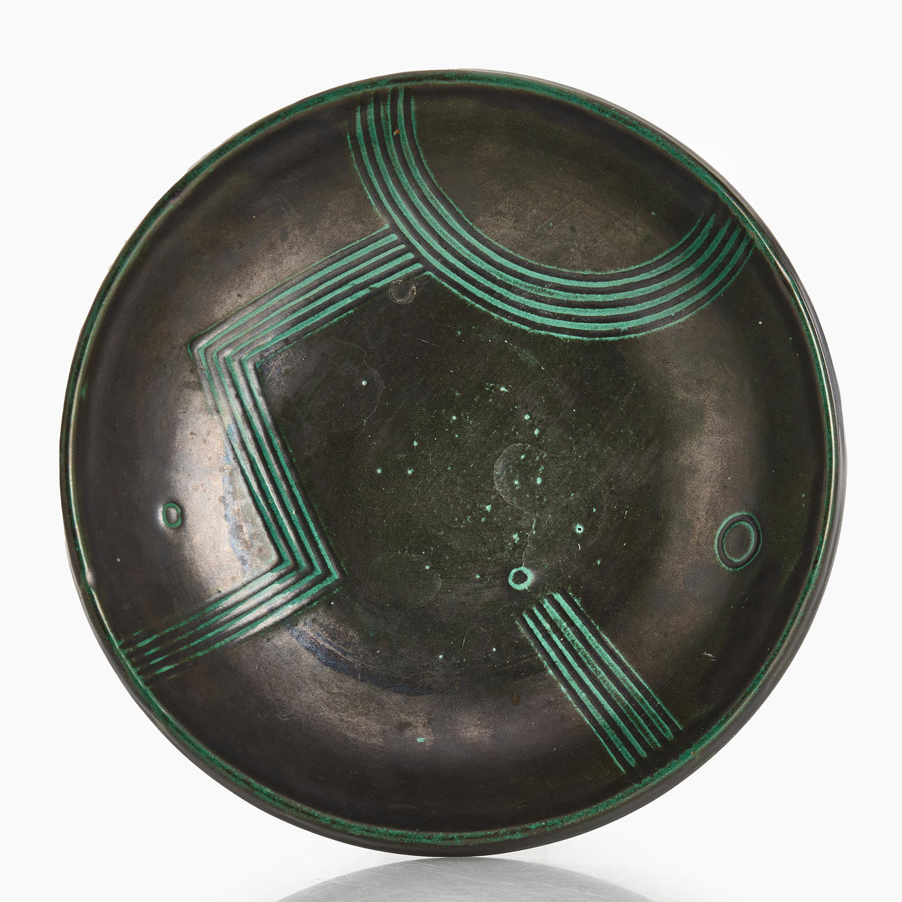 UPSALA EKEBY. A functional bowl plate, model 2309, 1930s.