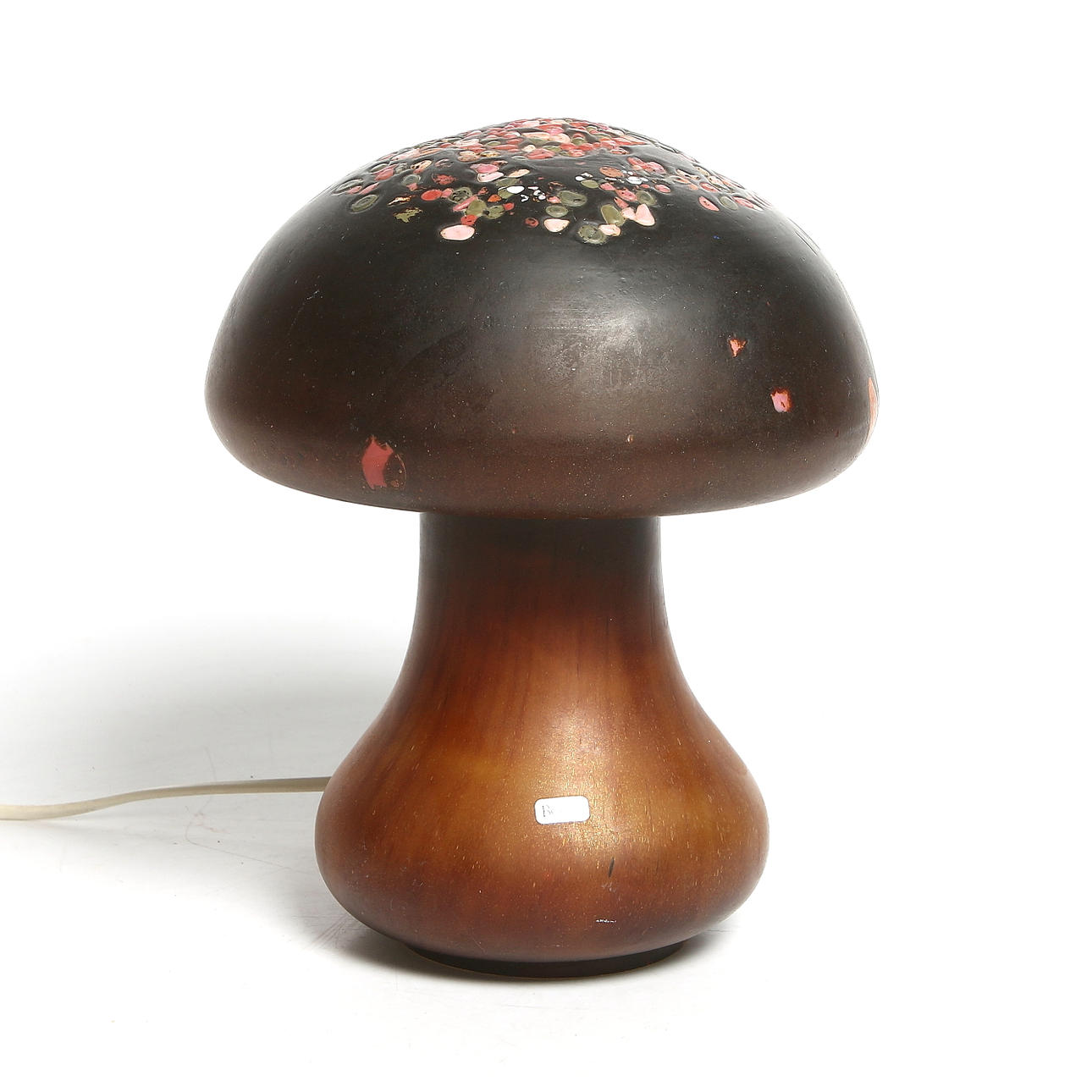 BORDSLAMPA, glas, Monica Backström, Kosta Boda, 1900-talets andra hälft.