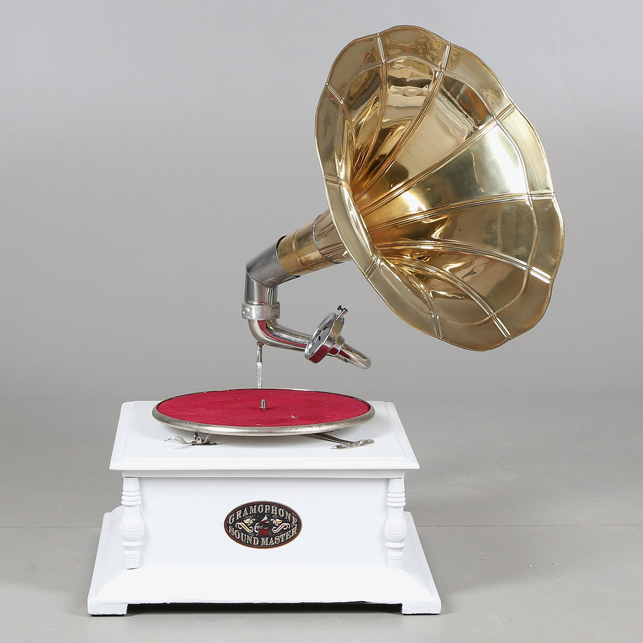 TRATTGRAMMOFON, sent 1900-tal/samtida.