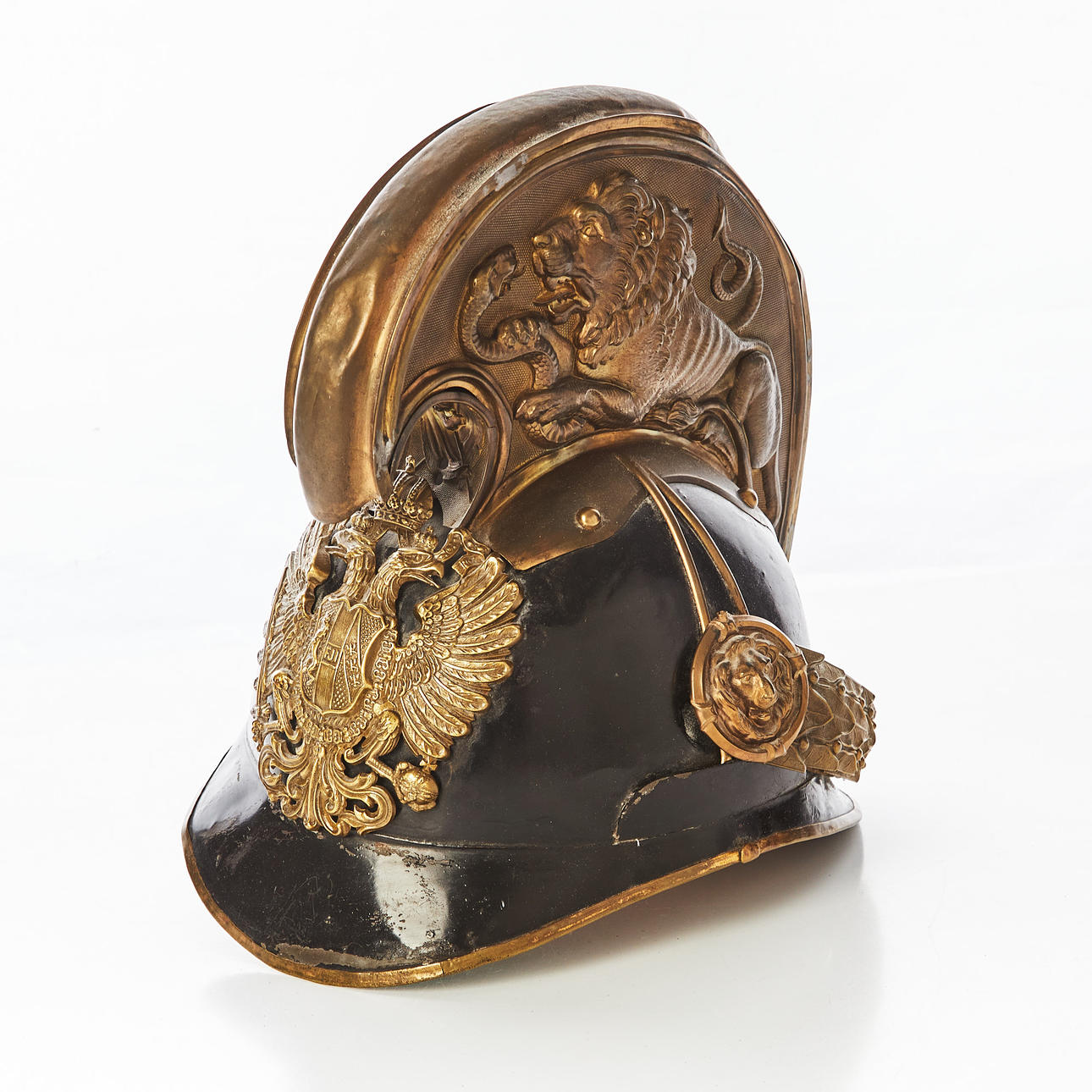 Austrian helmet for dragoon officer, m/1905.