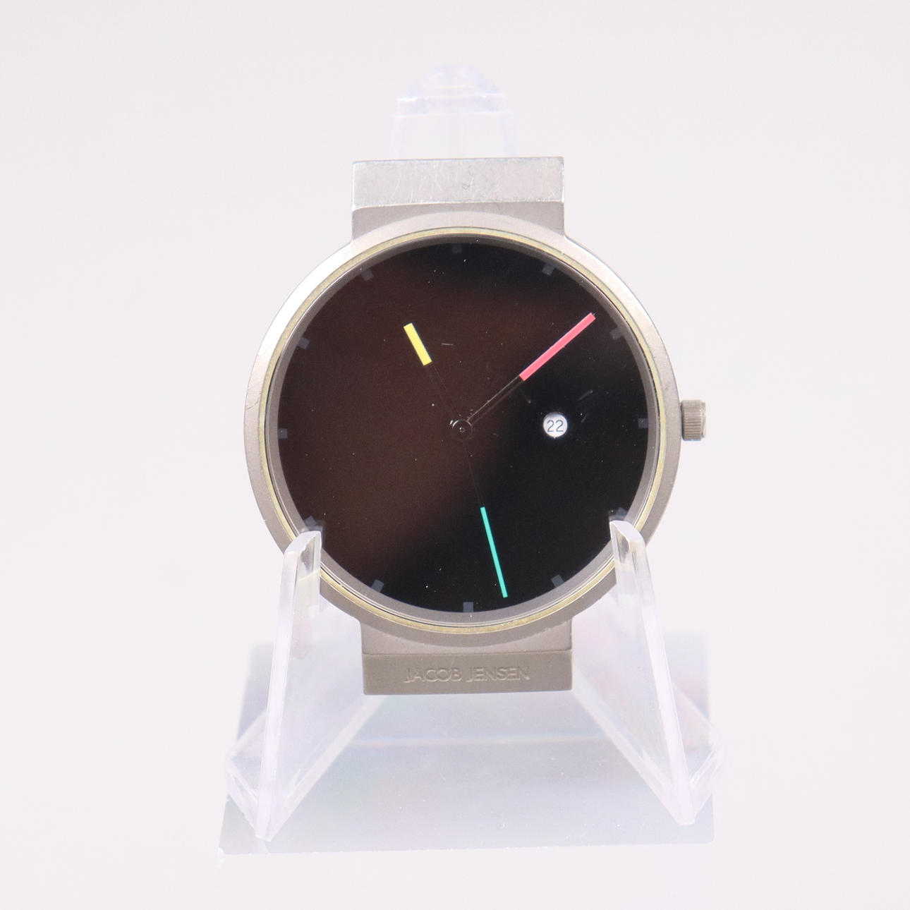JACOB JENSEN, herrklocka, Titaniums series, modell 640.
