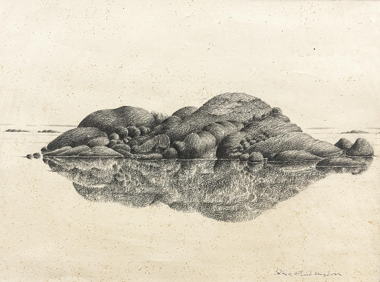 Oidentifierad konstnär, Etsning, Signerad.