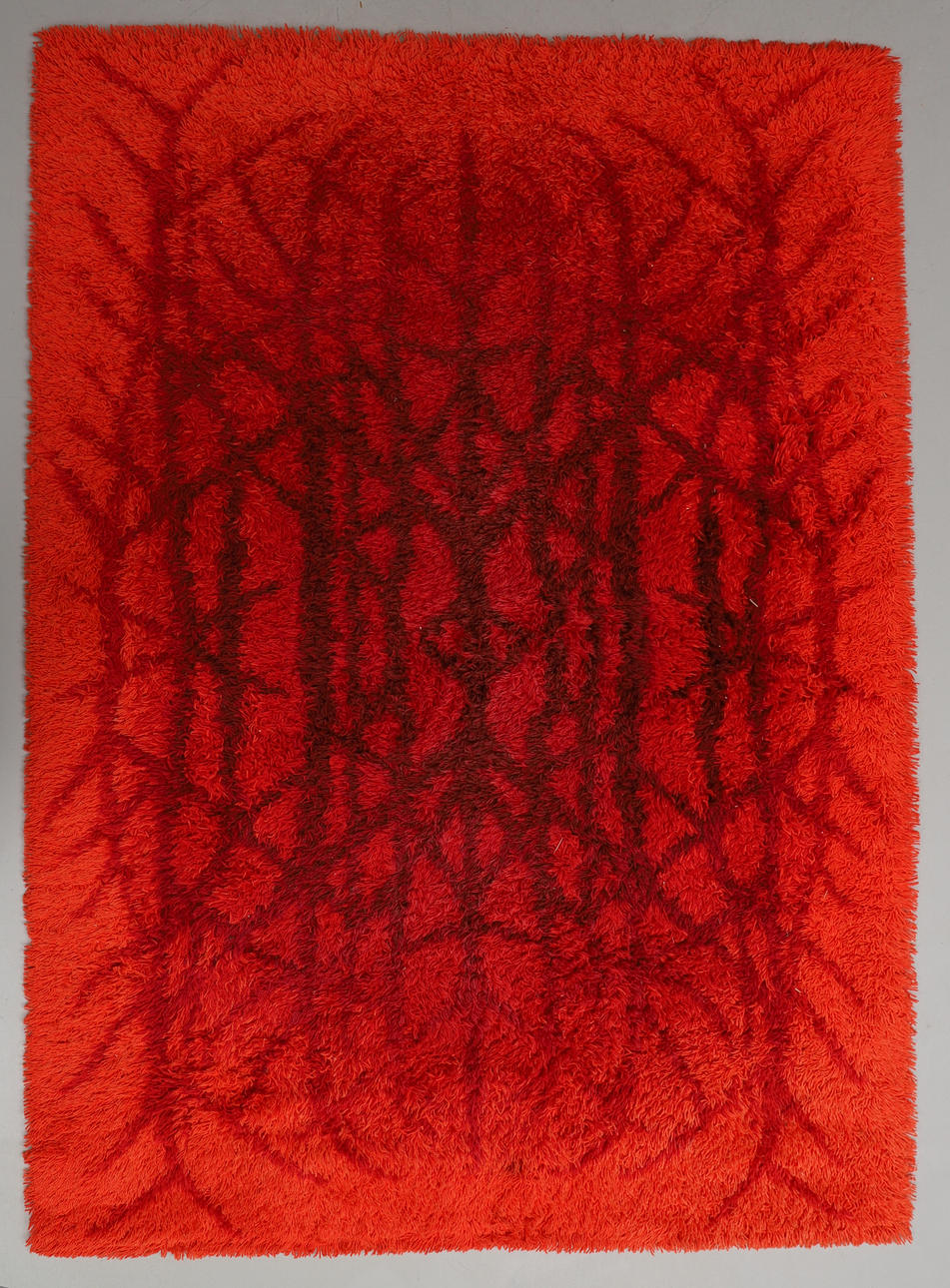 A 1960s/70's rya rug.