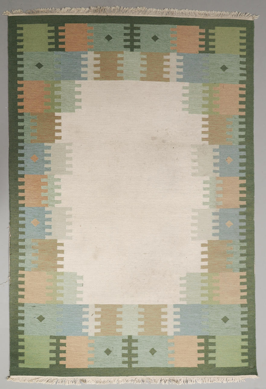 RUG, burlap. Approx. 290x195 cm.