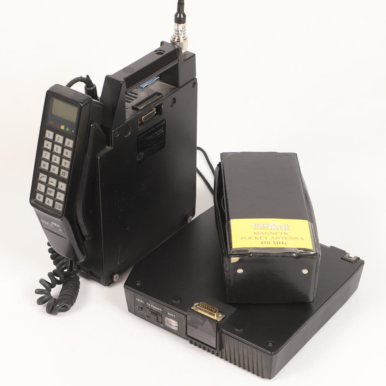 MOBILE PHONE, NEC, Japan, 1980s. Miscellaneous - Modern consumer