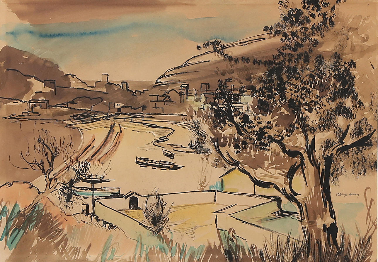 PERE CREIXAMS. Landskap.