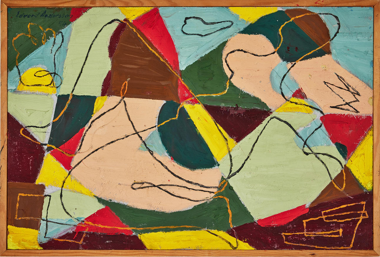 EDVARD ANDERSSON. Composition.