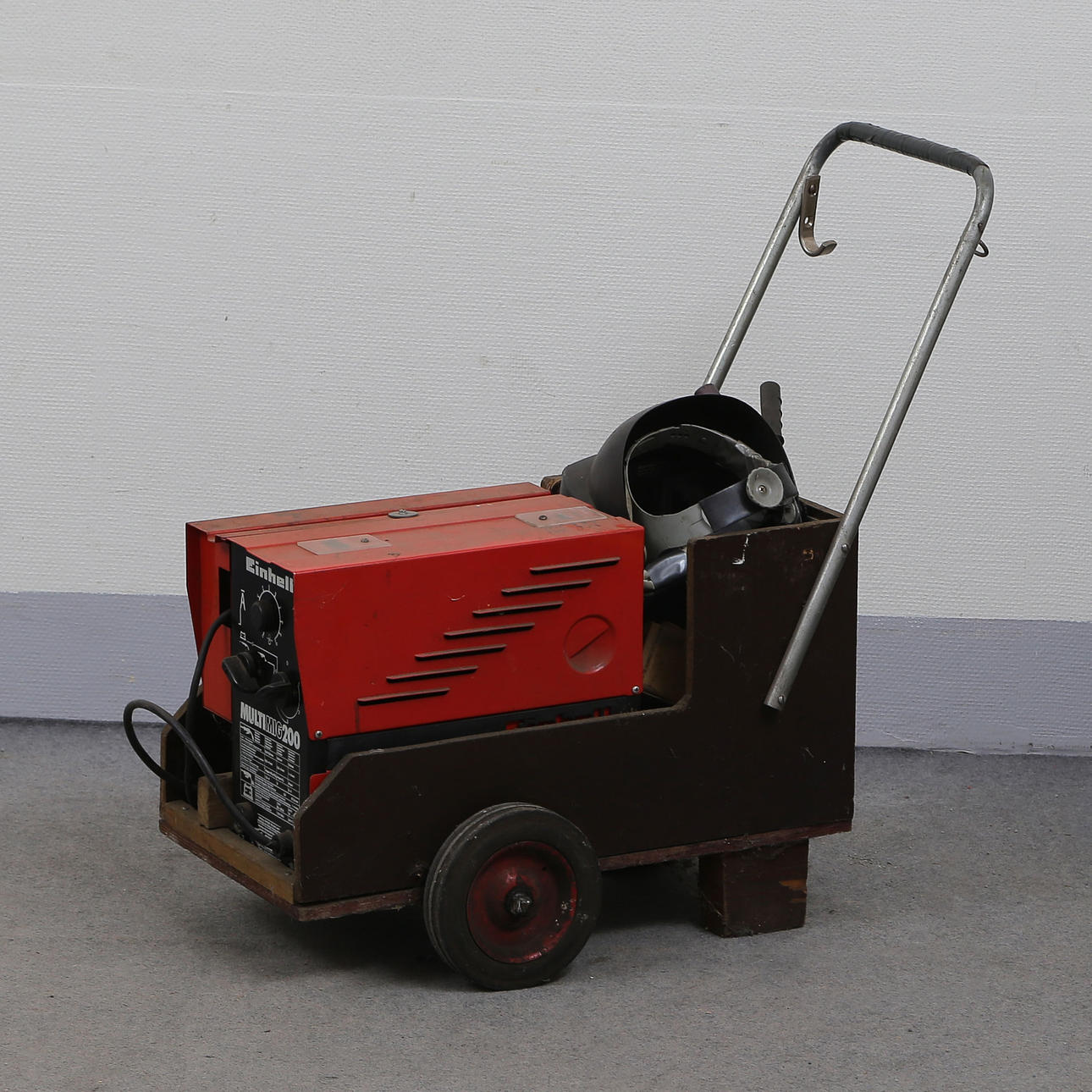 MIGSVETS, EINHELL MULTIMIG 200, SCHWEISSHELM USW.