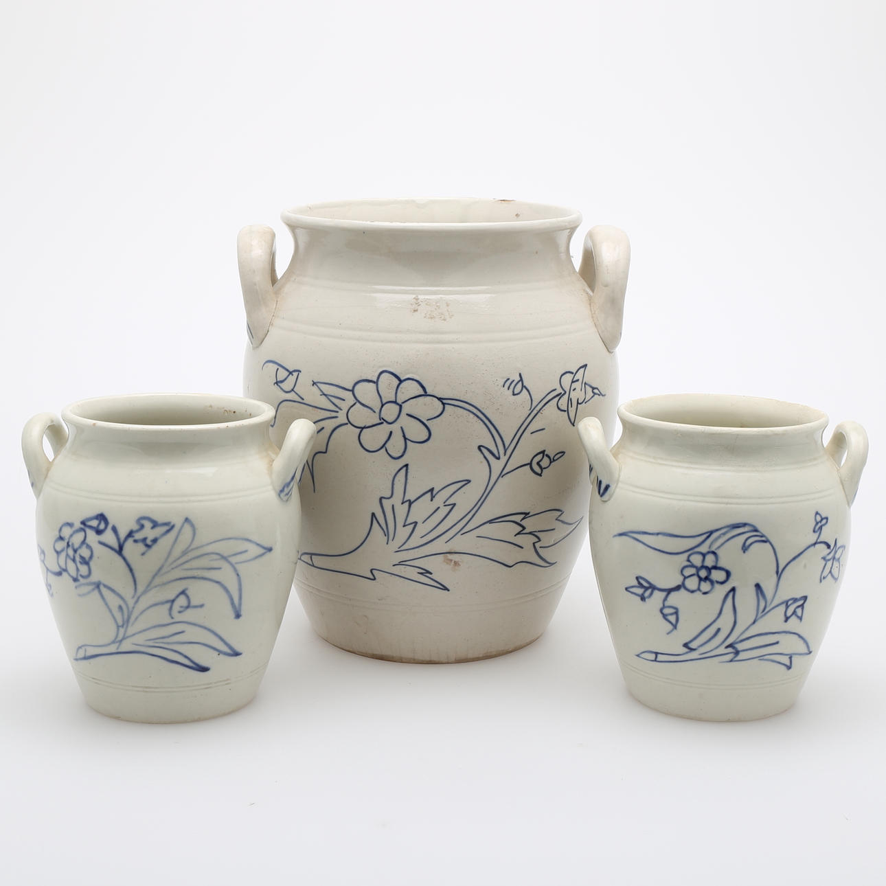 KRUS, 3 st, blåvita, Göteborg.