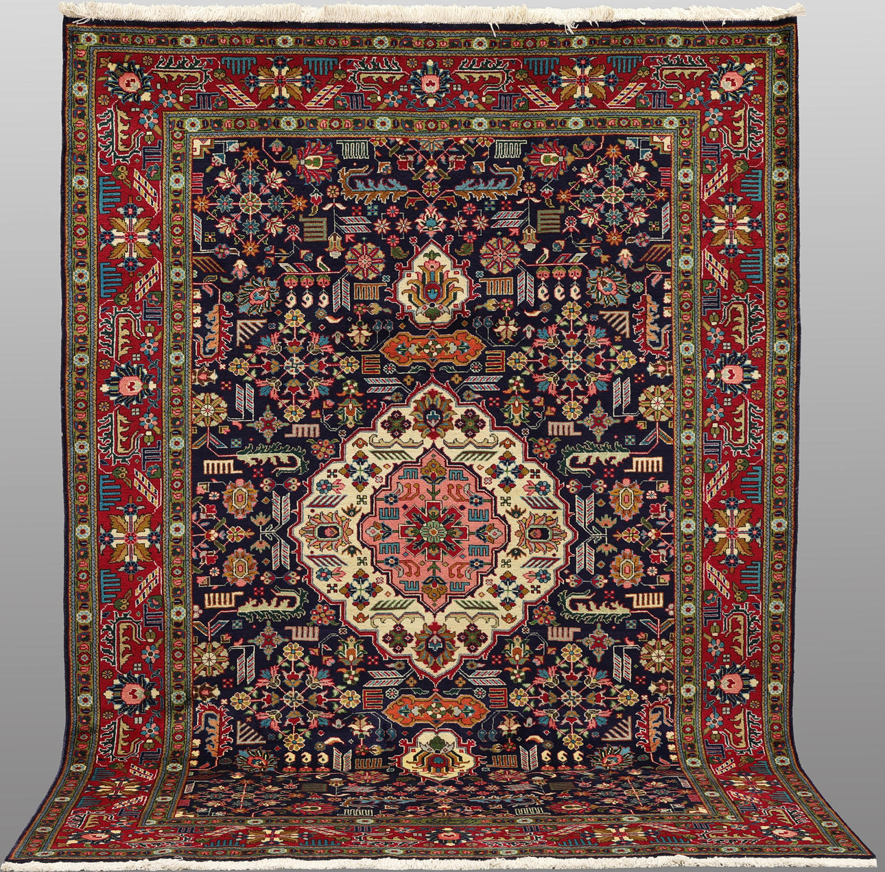 ORIENTCARPET, Täbriz Signed, 298x200.