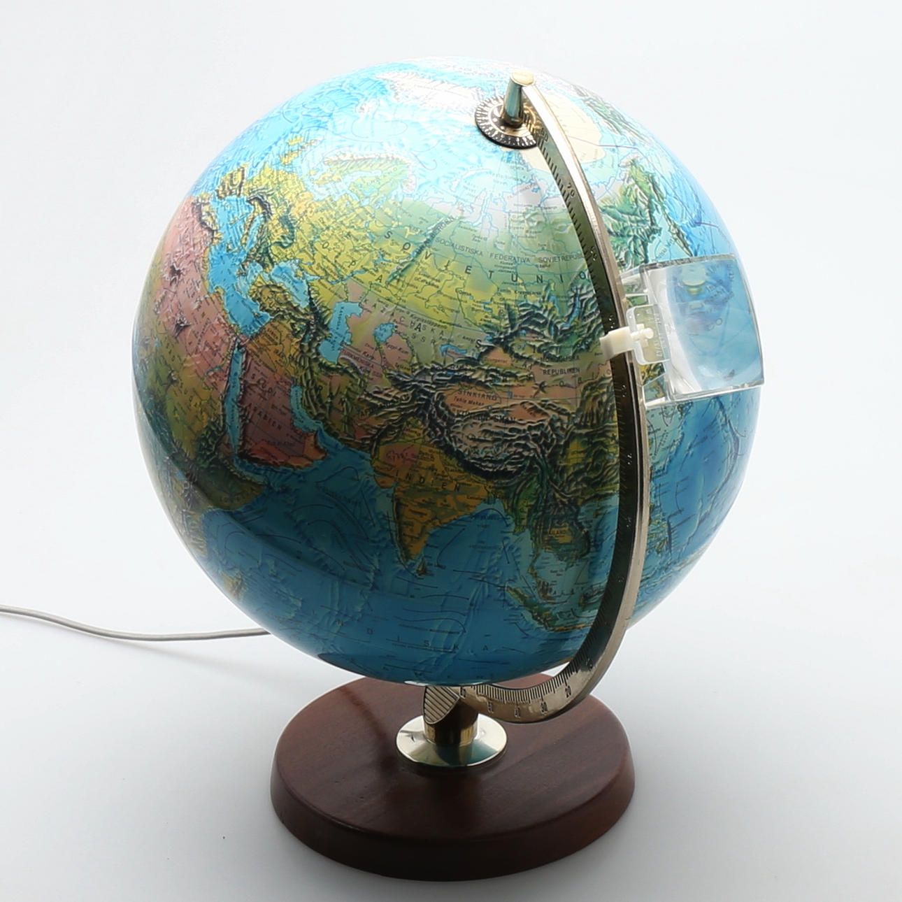 JORDGLOB i plast, Scan Globe, Danmark 1970-tal.