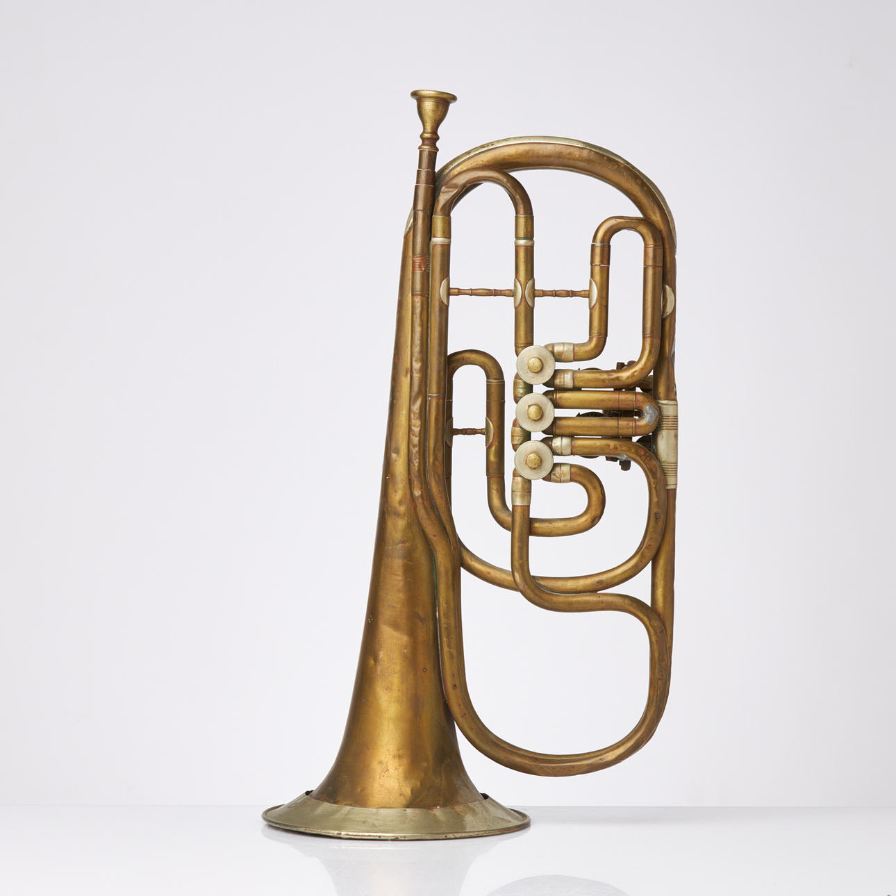 CORNET. Early 20th century, brass.