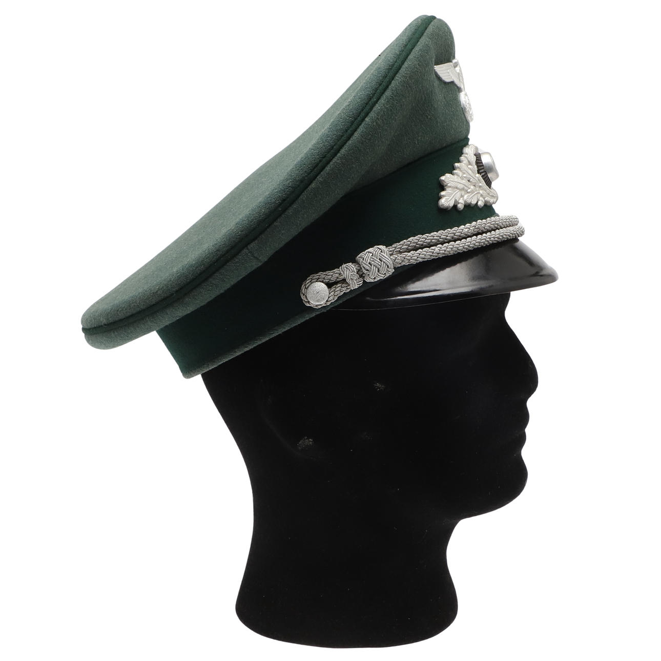 EN UNIFORM TOPPAD MÖSSA FRÅN ANDRA VÄRLDSKRIGET FÖR SKOGSTJÄNSTEN ...