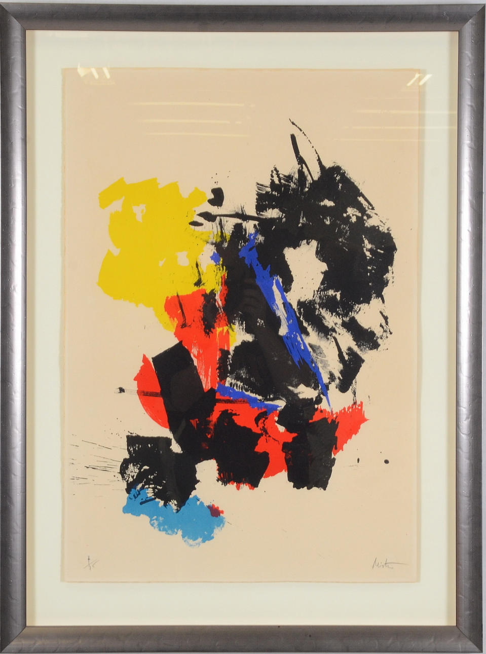 JEAN MIOTTE. Färglitografi.