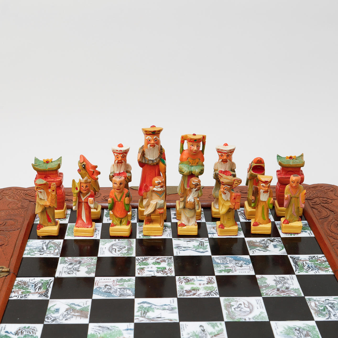 Ein chinesisches Schachspiel des 20. Jahrhunderts.