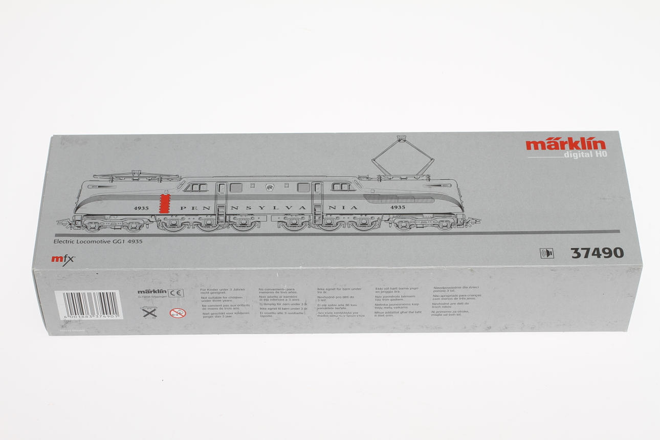 MODELLTÅG MÄRKLIN digitalt lok 37490 i originalkartong.
