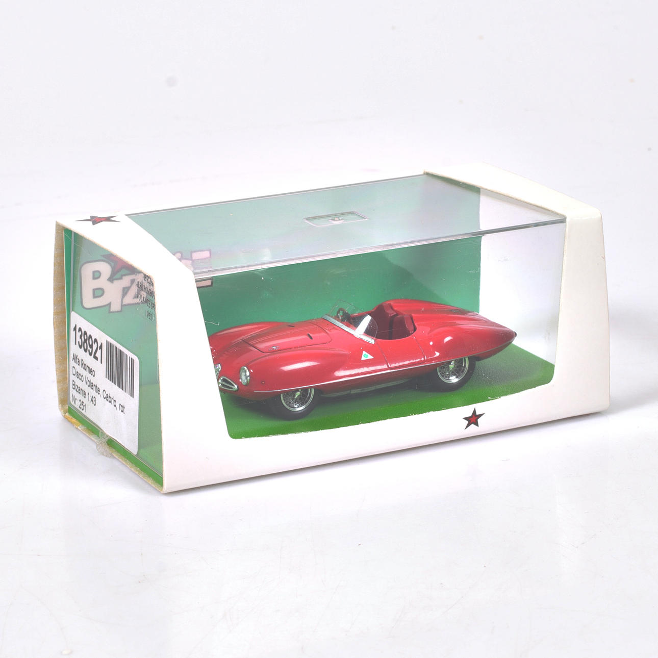 MODEL CAR, metal/resin, Alfa Romeo Disco Volante Spider,1952