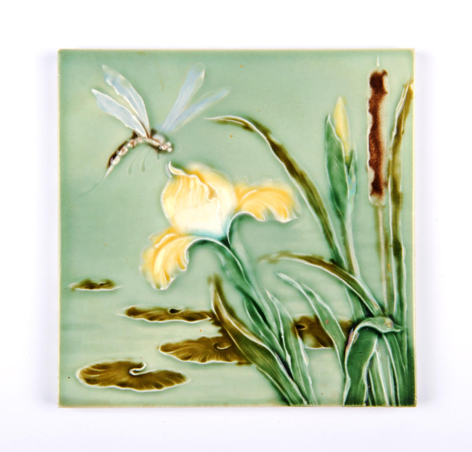 JUGENDSTILKAKEL. Art Nouveau kakel.