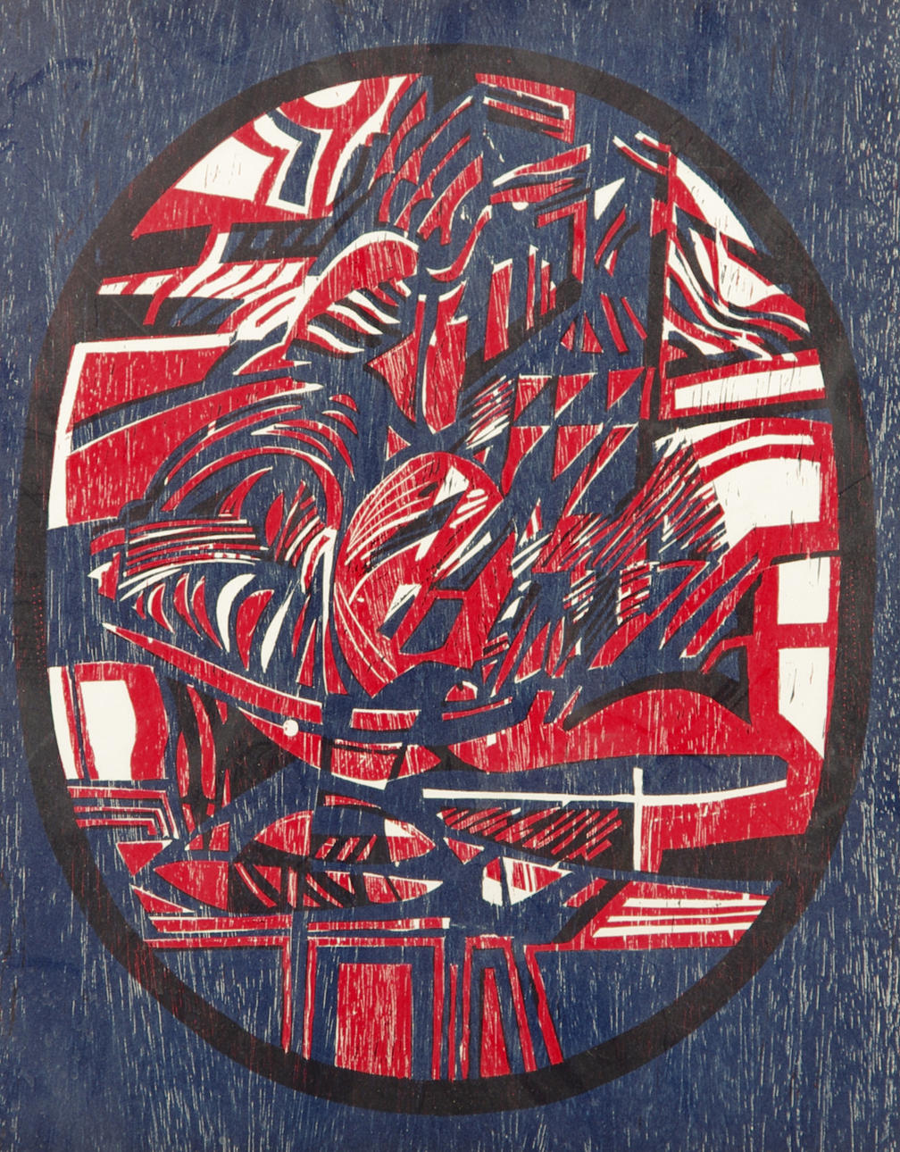 TOMAS NORDBÄCK. Komposition, färglitografi, signerad Nordbäck.