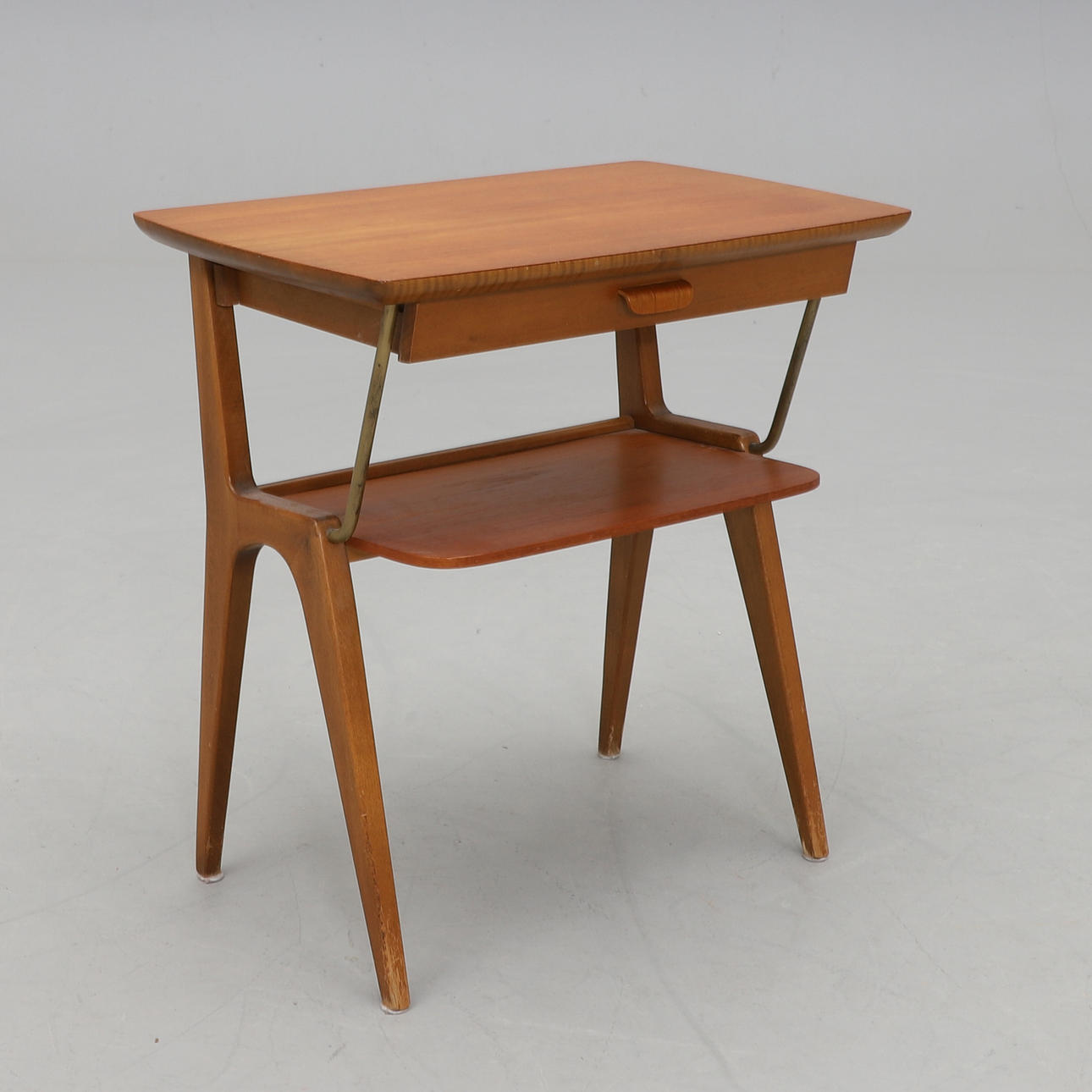 A 1960's bedside table.